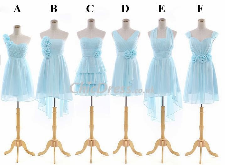 short bridesmaid dresses