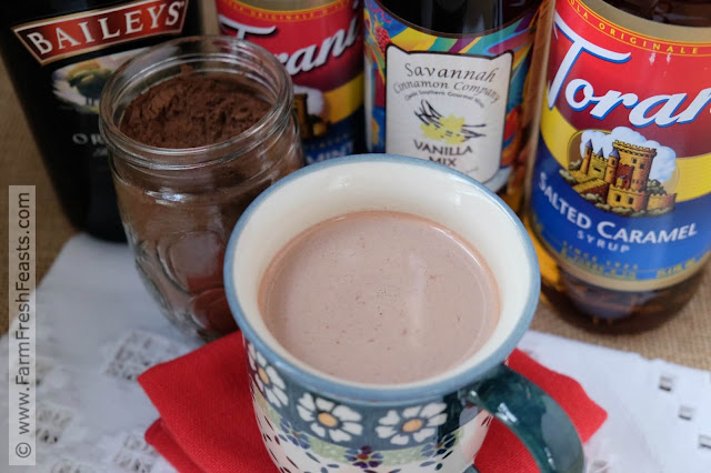 Give the gift of hot cocoa to the entire family with this allergen-friendly mix. Add a bottle of the spike of your choice so that the entire family can enjoy a treat.