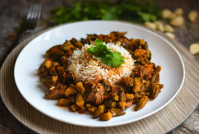 Okra Stew (Yakhmit Bamieh) 