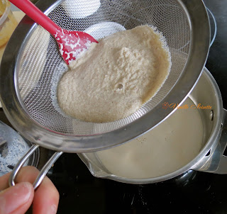 Tarte noisette de Cédric Grolet préparation