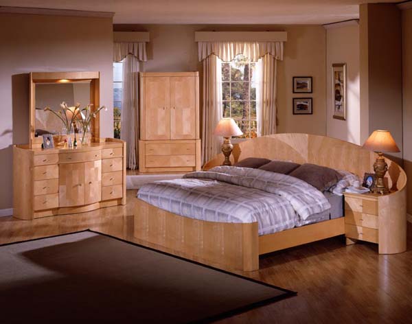 Furnishings and Supplies: Perfect Light Wood Bedroom Sets