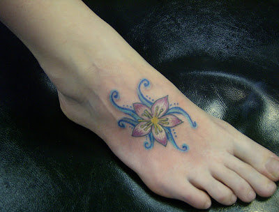 Lotus flower Tattoo of a lily