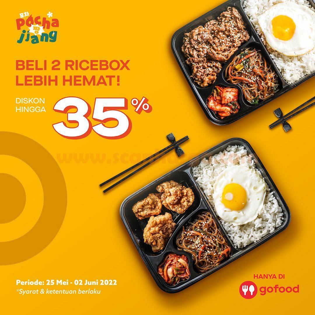 POCHAJJANG Promo DISKON 35% via GOFOOD