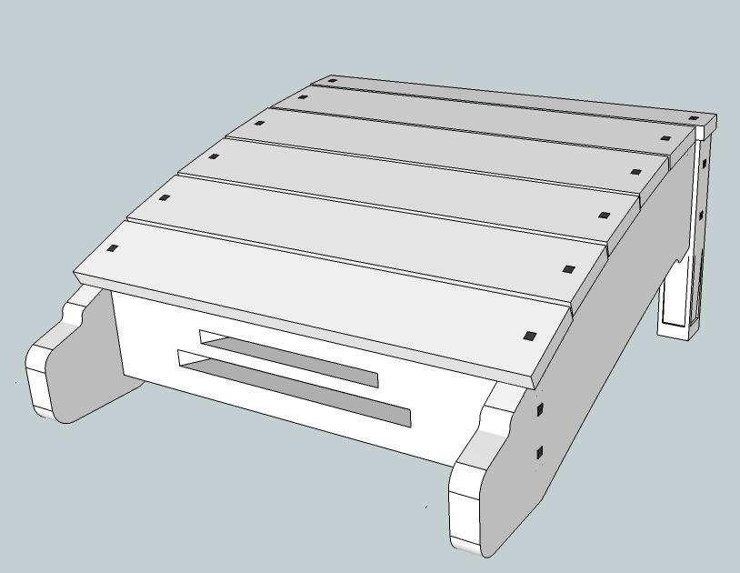 How to Build Adirondack Footstool Plans Download