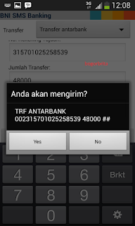 Cara Praktis SMS Banking BNI Ke BRI