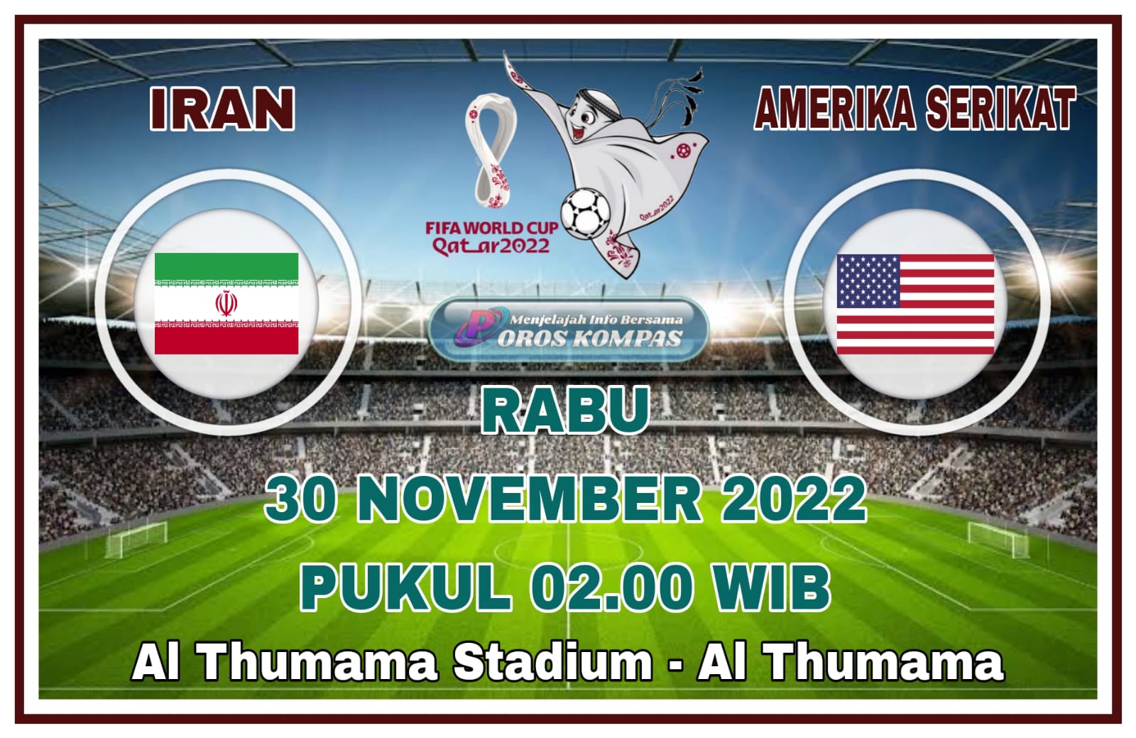 Prediksi Iran vs Amerika Serikat