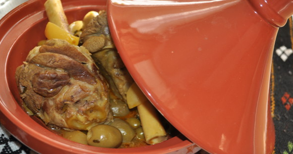 chef de cuisine : Tajine de viande aux olives