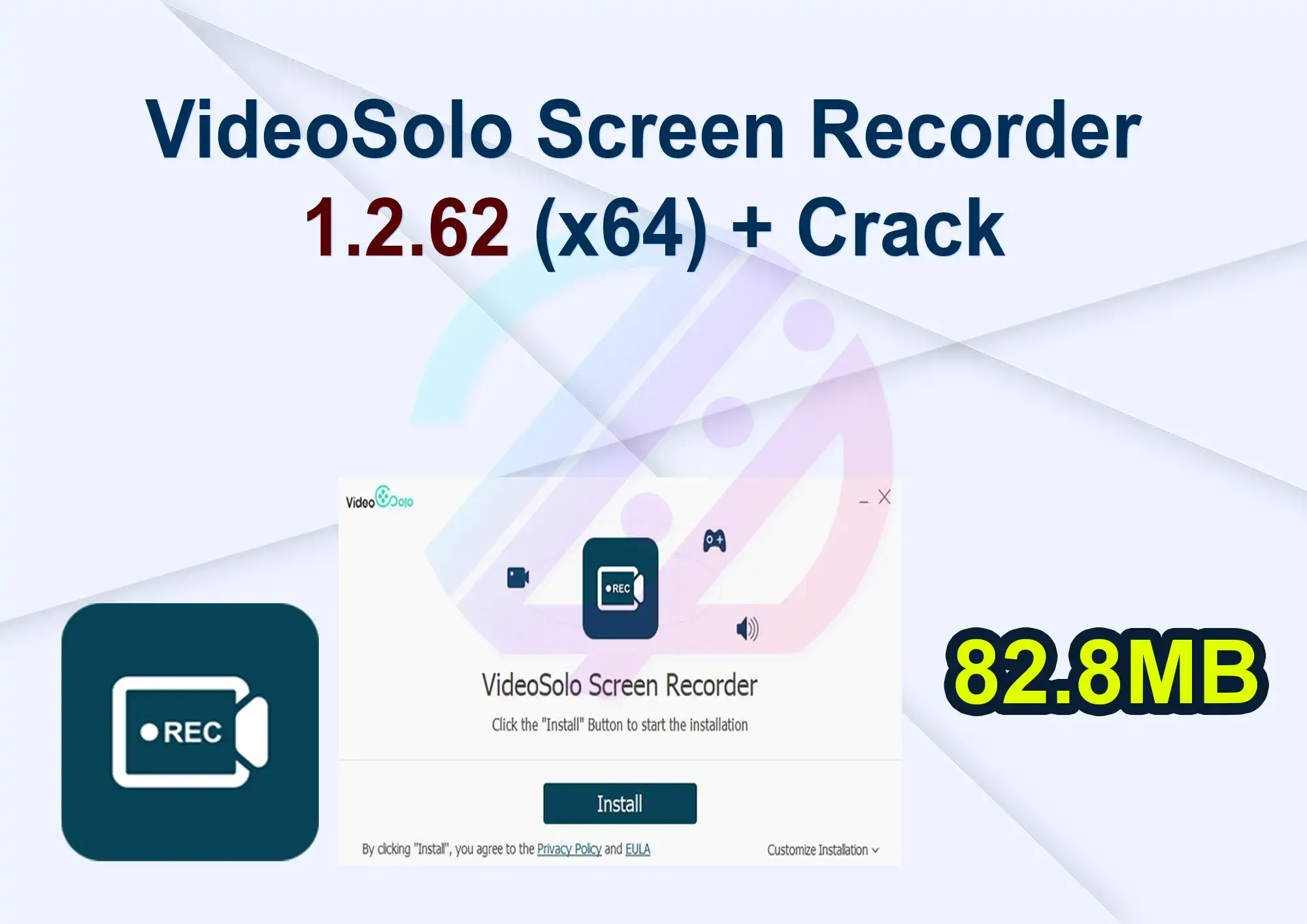 VideoSolo Screen Recorder 1.2.62 (x64) + Crack
