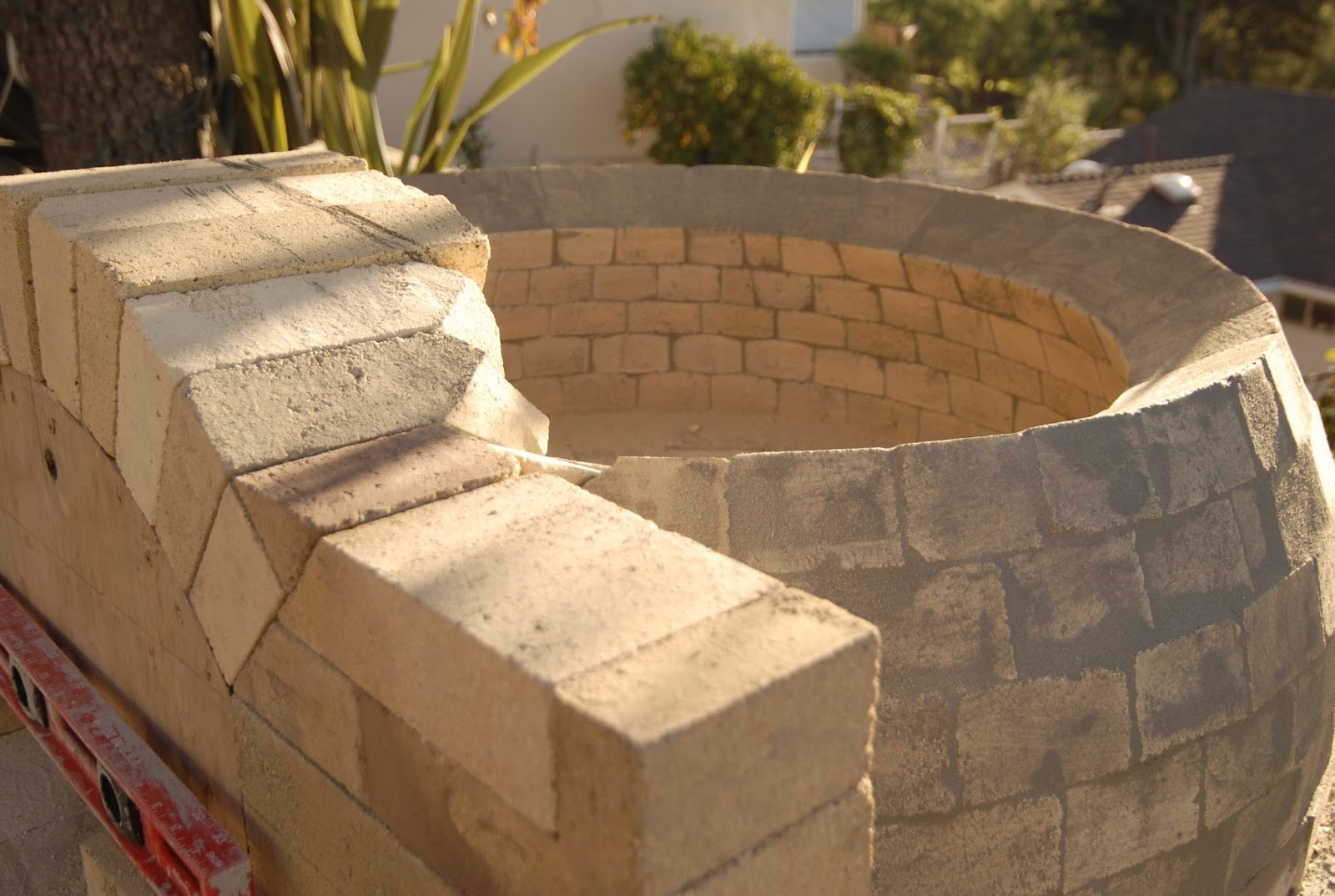 building a brick oven