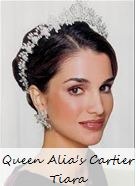 Queen Alia's Cartier Tiara