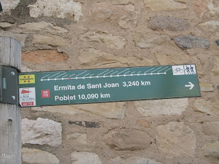 Prenafeta a Poblet - Camí de Sant Jaume de Compostela