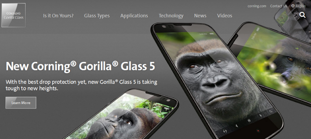 Corning Gorilla Glass, Pelindung Layar Smartophone