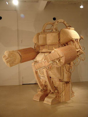 Wooden Sculptures by Michael Rea