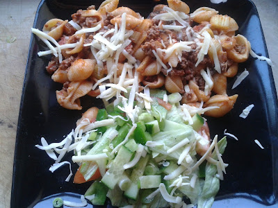 Conchiglie with bolognaise