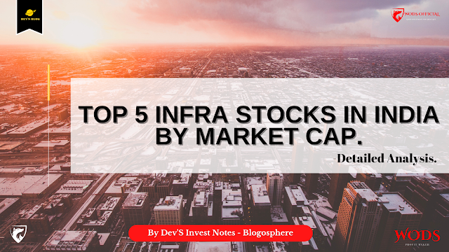 Top 5 Infrastructure shares by Market Cap | Top Infra stocks in India.