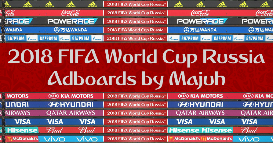 PES2018 FIFA World Cup 2018 Russia adboards by majuh ...