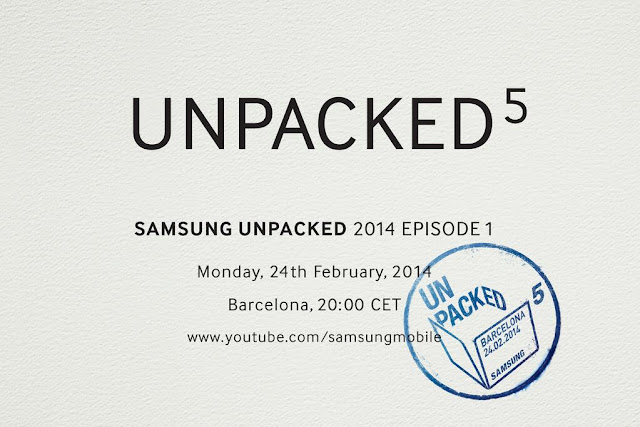 Samsung Unpacked 5 invite