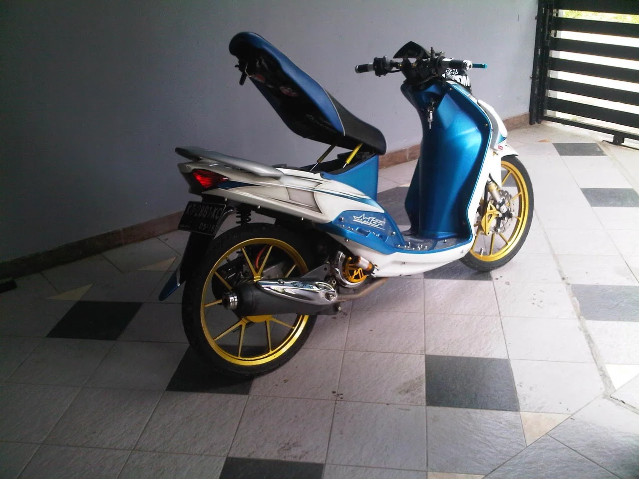 Mio Sporty Thailook Modifikasi Mio Sporty Thailook Semakin Keren