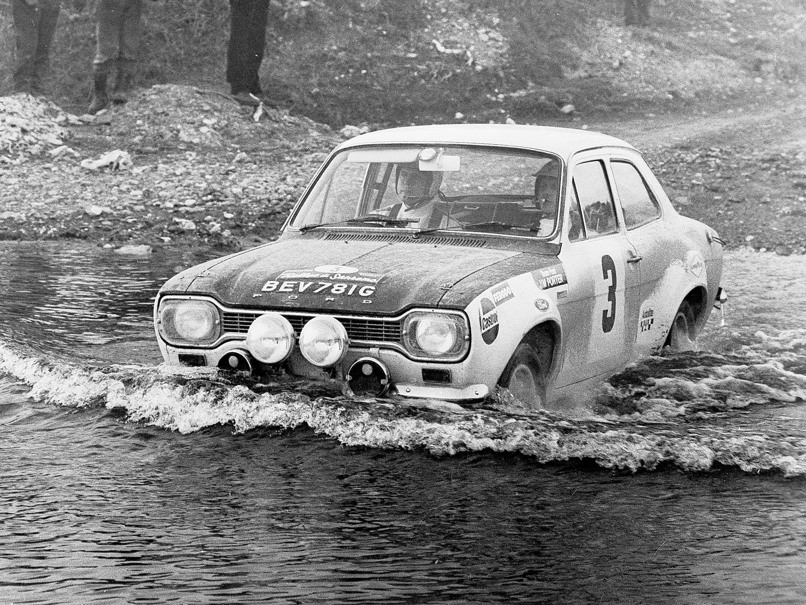 Irish Car Travel Magazine Ford image of the week Ford Escort Mk1