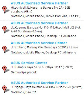 Service Center ASUS surabaya