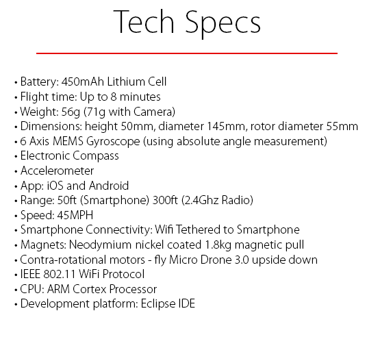 Spesifikasi Micro Drone 3.0 | Omah Drones