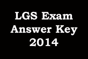 LGS EXAM KASARGOD ANSWER KEY 25.10.2014