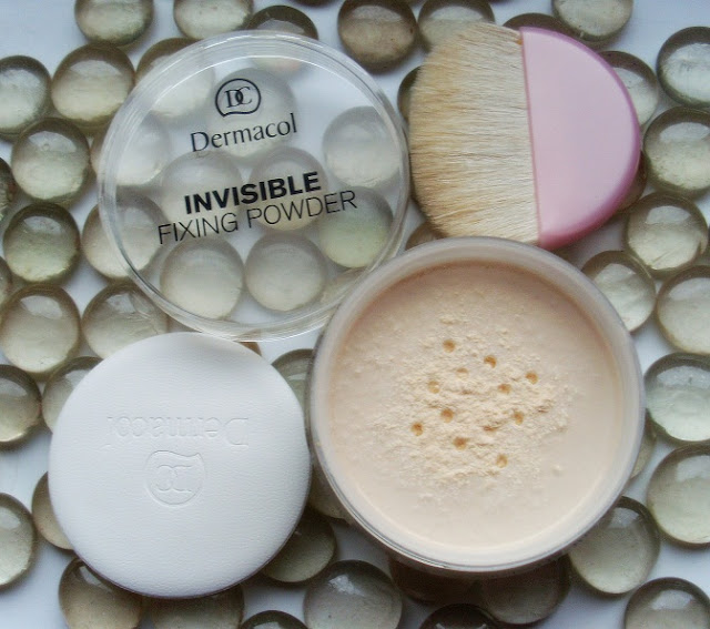 Dermacol Invisible Fixing Powder, Puder fixujący, Puder utrwalajacy makijaż, puder matujący, puder sypki