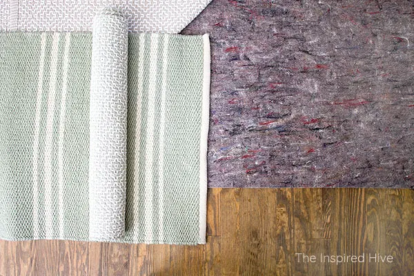 How to choose the best rug pad for flatweave cotton rugs.