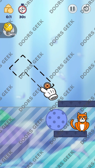 Hello Cats Level 61 Solution, Cheats, Walkthrough 3 Stars for Android and iOS