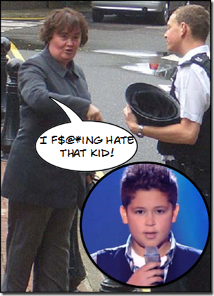 Susan Boyle Ranting and Hating Shaheen