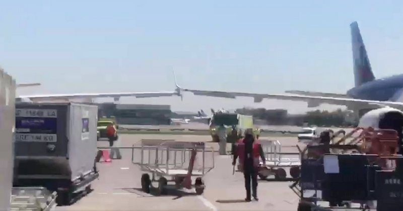 Piloto y analista en aviación analizan el topón de dos aviones en el aeropuerto de Pudahuel