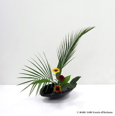 Ikebana-moribana-freestyle-wabisabi-escoladikebana