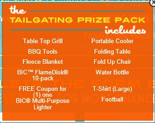 BIC Endless Grilling Giveaway Prizes