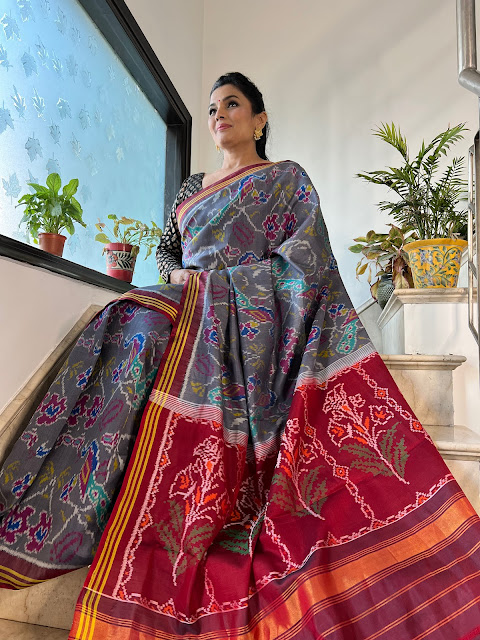 Semi patola saree