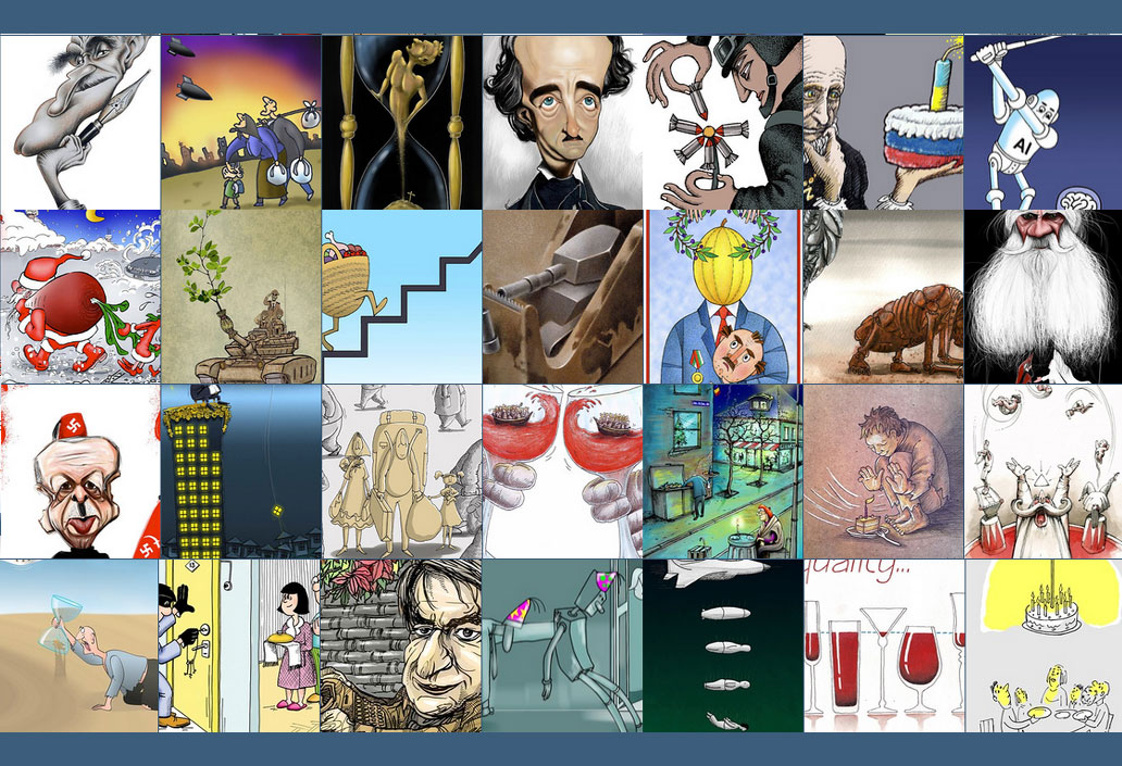 Gallery of the 15th International Cartoon Contest, Urziceni 2023