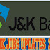 JK Bank Jobs Updates - Jammu Kashmir Alerts & Updates