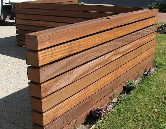 Timber fencing on the Sunshine Coast