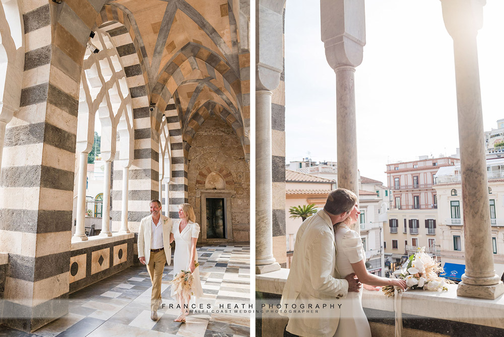 Amalfi coast elopement wedding