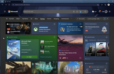 يحصل متصفح Microsoft Edge على ميزات ألعاب جديدة