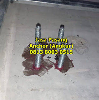 jasa pasang anchor (angkur) chemical M10