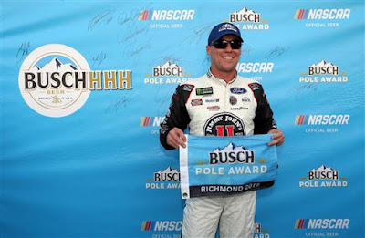 Kevin Harvick, driver of the #4 Jimmy John's New 9-Grain Wheat  Sub Ford - #NASCAR