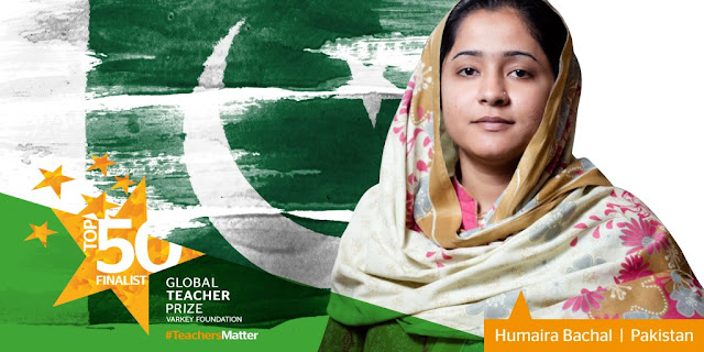 Two Pakistani Teachers Finalized for Global Teachers Prize 2016 Humarira Bachal