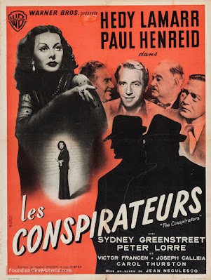 French poster for The Conspirators (1944)