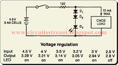 Simple Diode Cmos Stabilizer Circuit Diagram