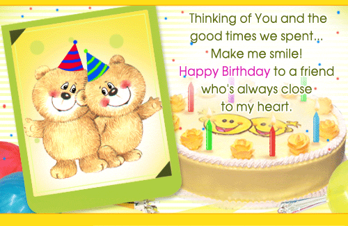 birthday wishes quotes for a friend. Happy Birthday Letters