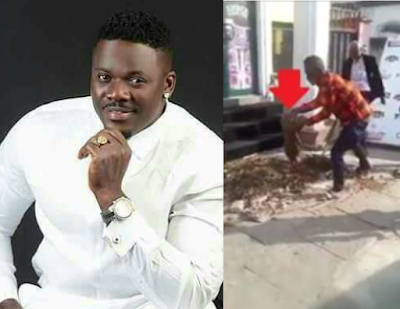 Popular Calabar club owner exposed after 2 human skulls and dead pig were allegedly exhumed from his club entrance (photos/video)