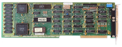 Enhanced Graphics Adaptor (EGA) Card