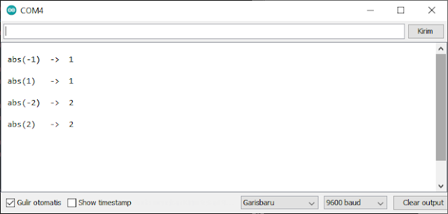 Mengenal Fungsi abs() Pada Arduino