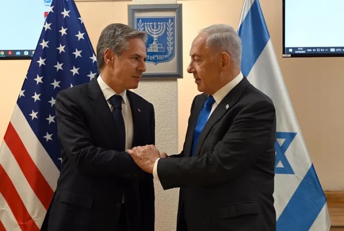 Blinken: Não vim para Israel como ministro das Relações Exteriores, mas como judeu