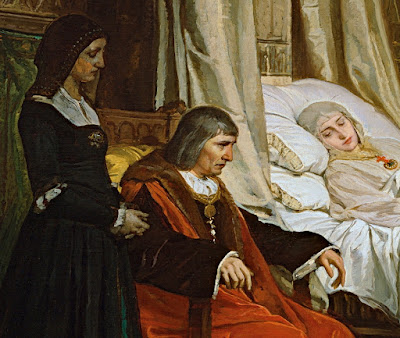 Rosales, Doña Isabel la Católica dictando su testamento